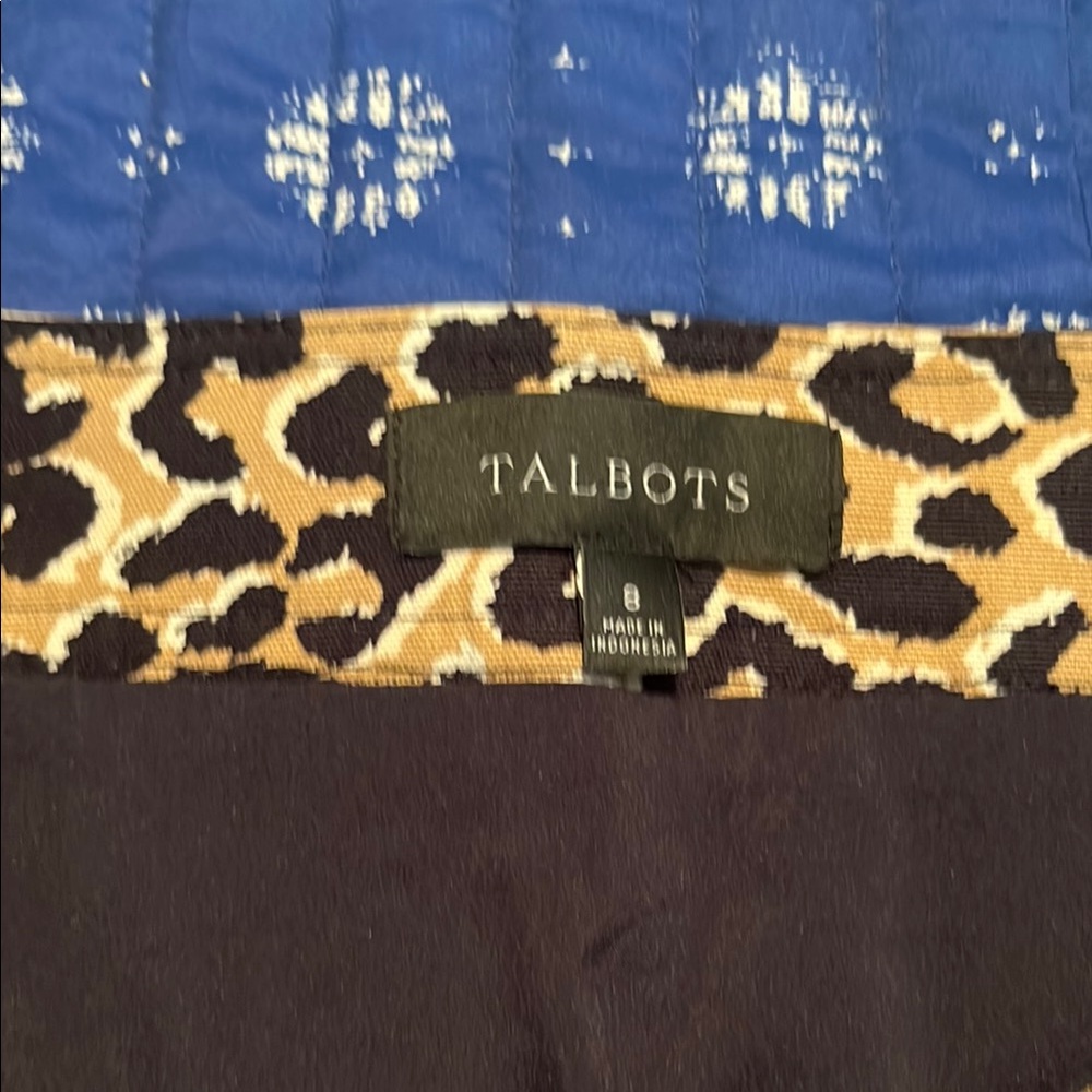 Talbots Leopard Print Skirt - Picture 6 of 7